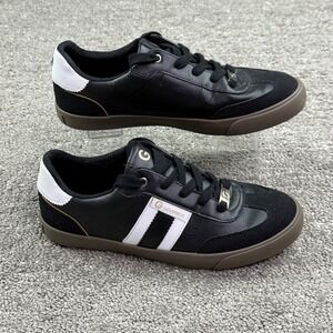 GBG Los Angeles Olimpia Sneakers Women 9 Black White Stripe GGOLIMPIA-C